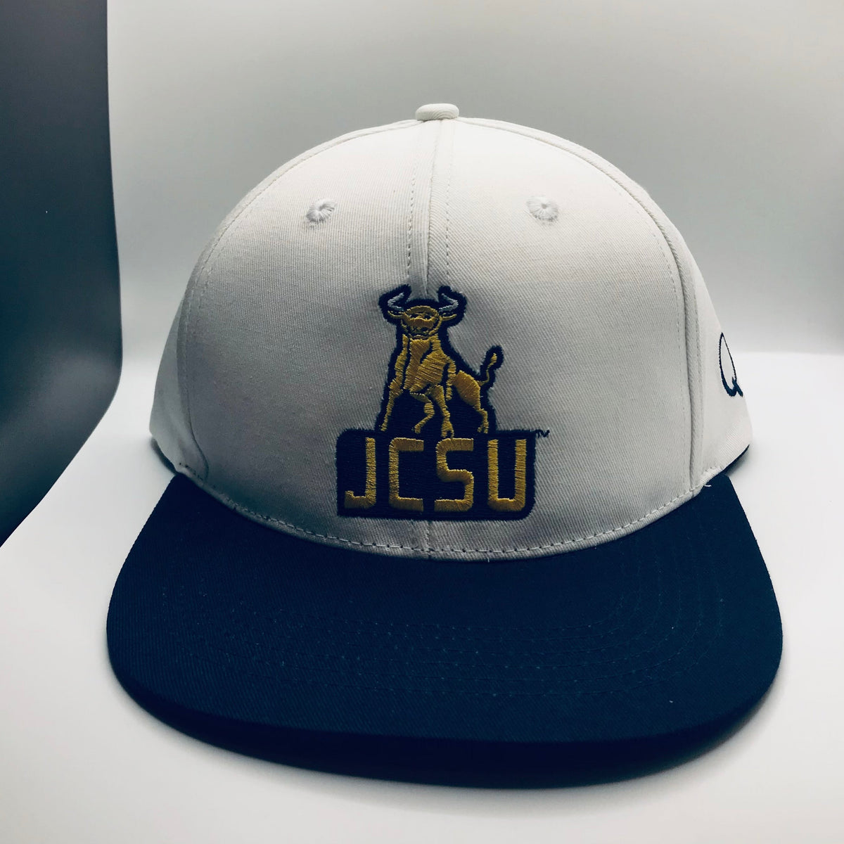 Johnson C. Smith University Golden Bulls Patch Trucker Cap: Johnson C.  Smith University