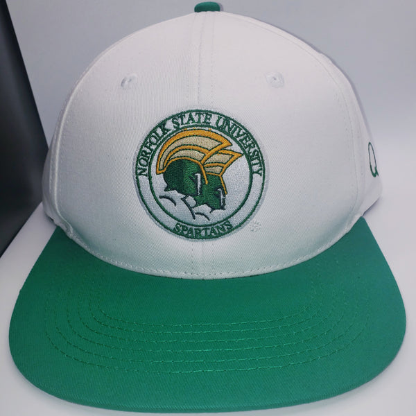 Norfolk State University -Spartans- (SnapBack) - White