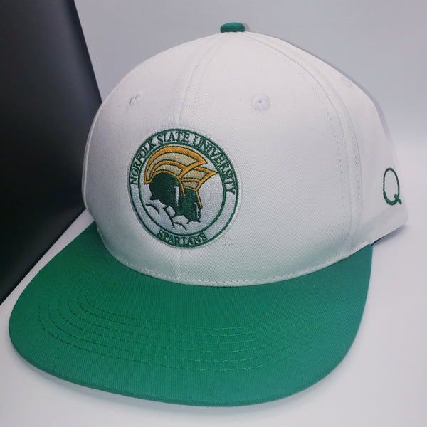 Norfolk State University -Spartans- (SnapBack) - White