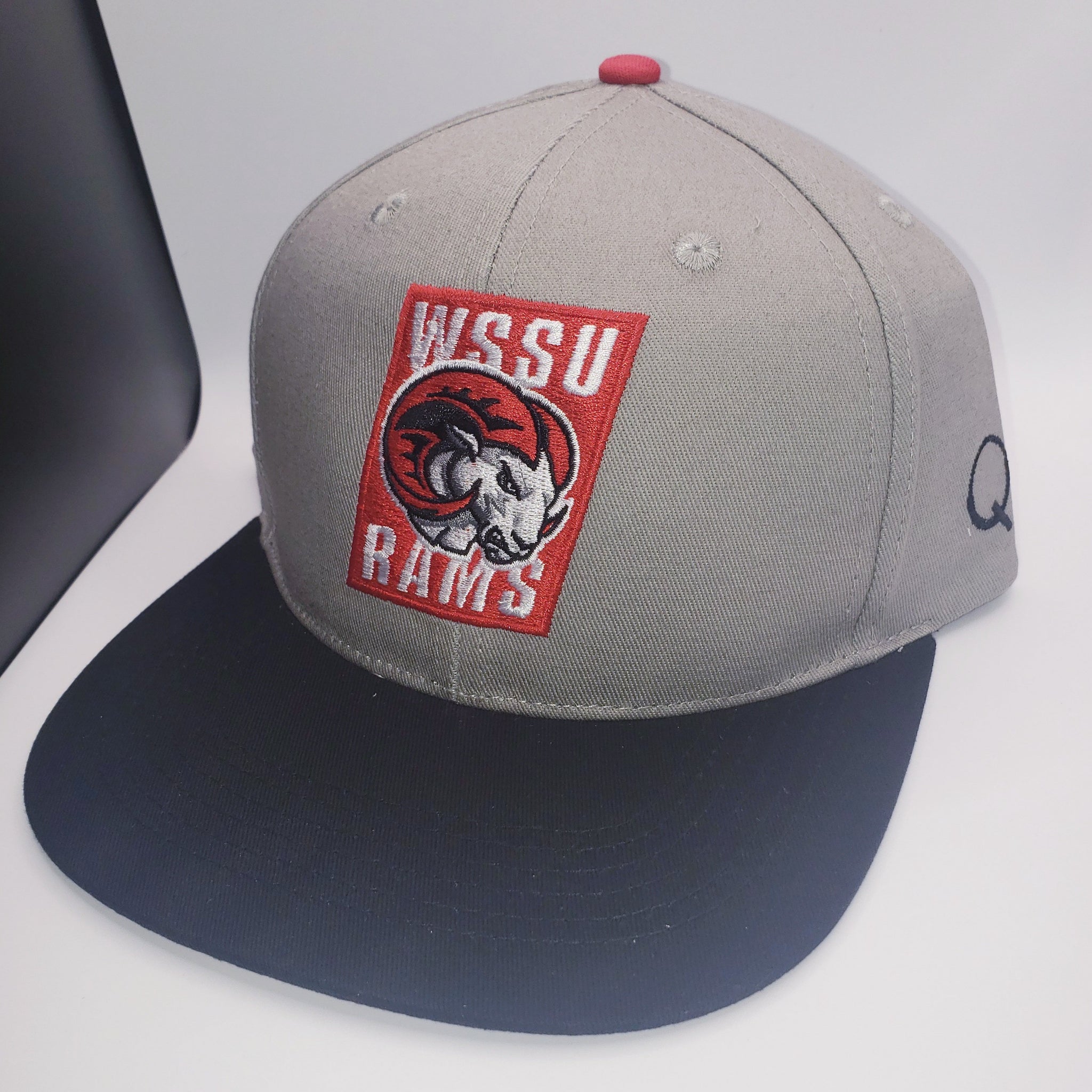 Winston Salem State University -RAMS- (SnapBack) - Gray