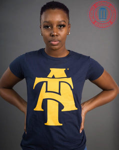 North Carolina A&T University (Navy Ladies T-Shirt)